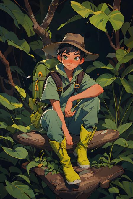 00233-1818436438-(masterpiece, best quality), 1boy, explorer, jungle, sitting, boots, hat, backpack.png